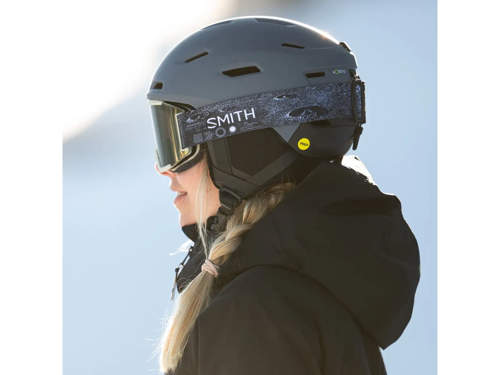Smith Descend MIPS kask narciarski Matte Slate / Black