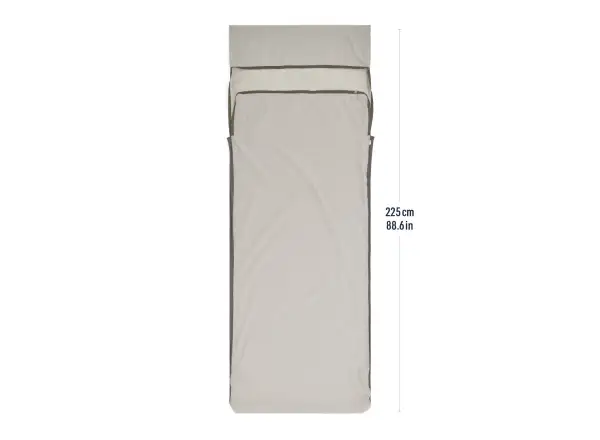 Sea To Summit Silk Blend wkładka do śpiwora z poduszką Standard Moonstruck