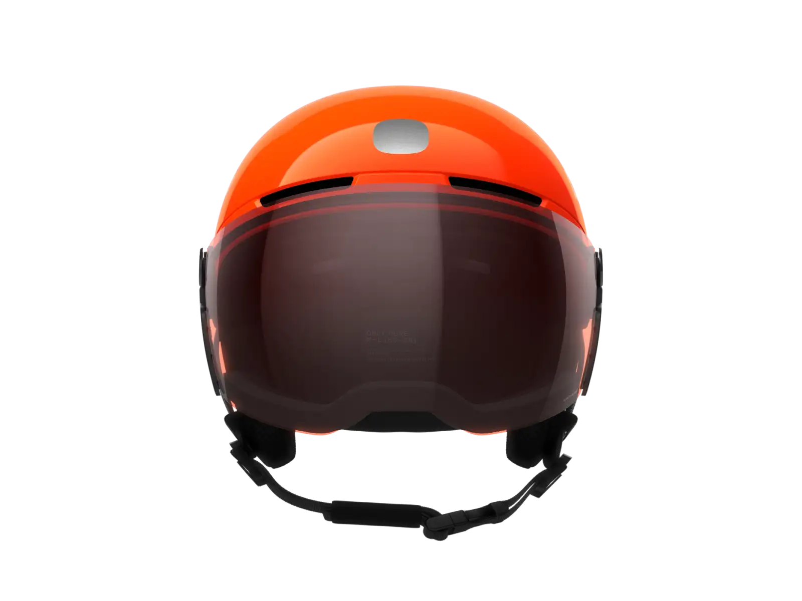 POC POCito Obex Visor dziecięcy kask narciarski Fluorescent Orange