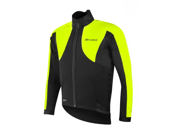 Force X100 zimowa kurtka czarno/fluo