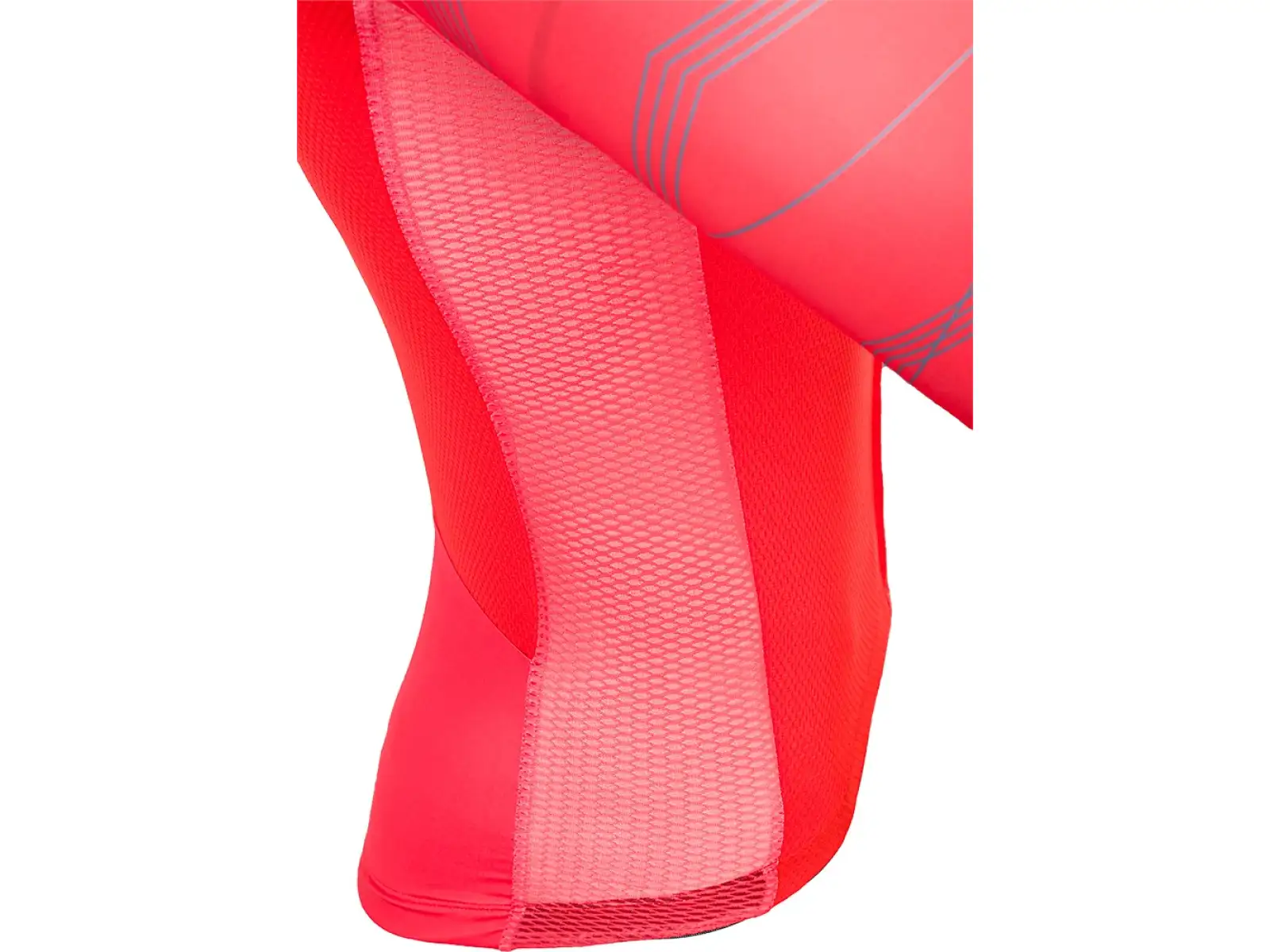 Silvini Stelvio męska koszulka z krótkim rękawem ruby/black