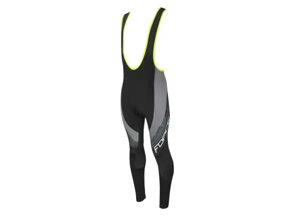 Force F58 spodnie z szelkami i wkładką czarno/szare