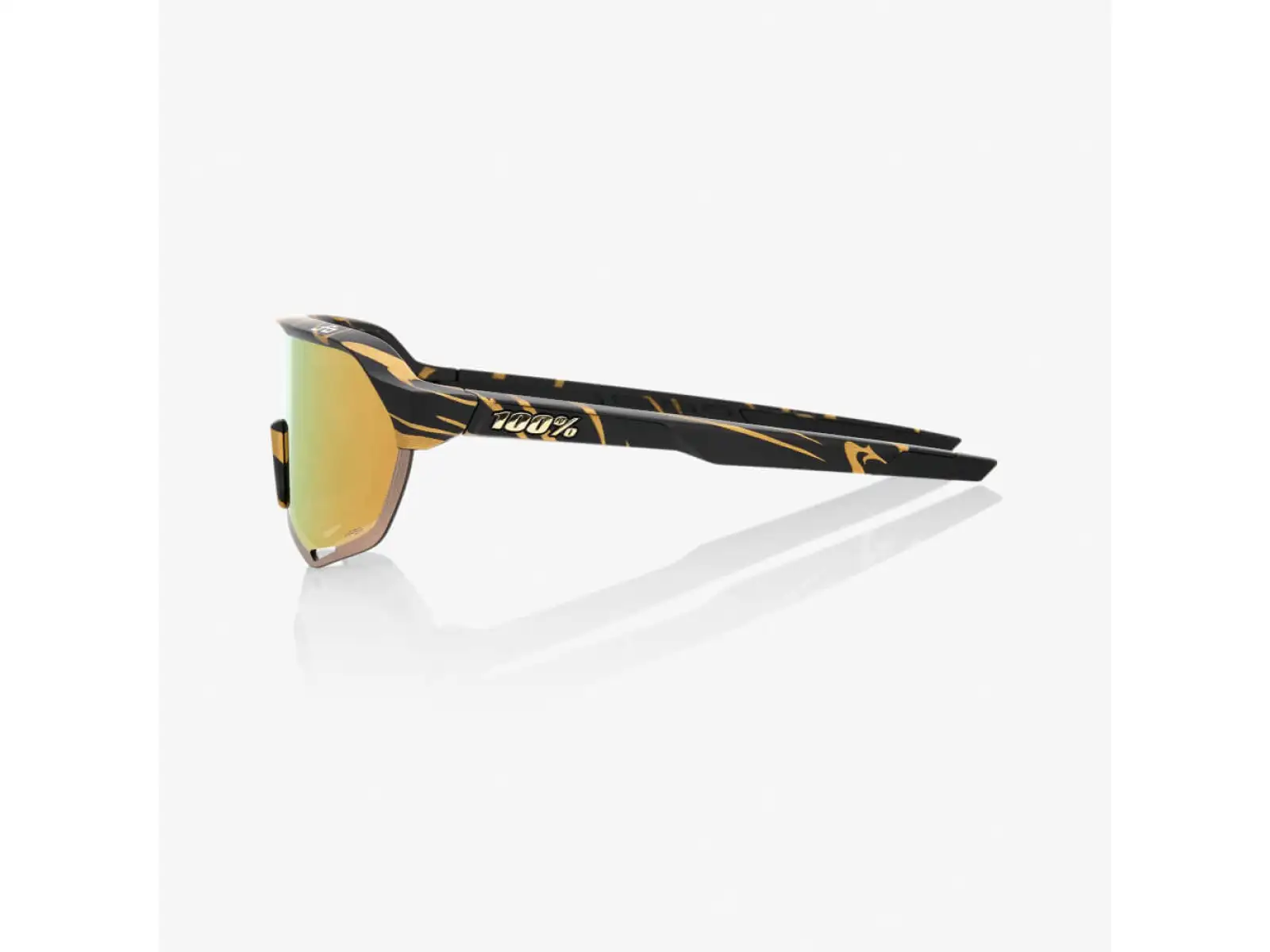 100% S2 Peter Sagan LE okulary Metallic Gold Flake/HiPER