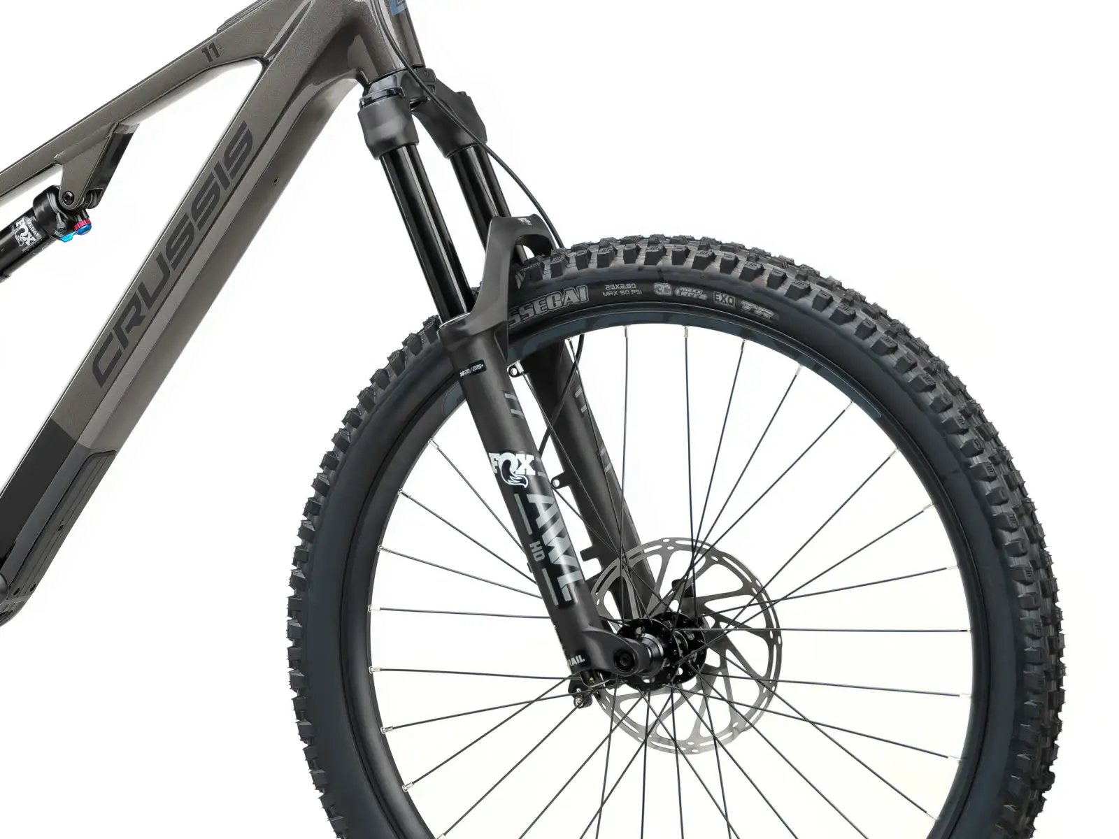 Crussis ONE-Full 11.11 800Wh rower elektryczny z pełnym zawieszeniem