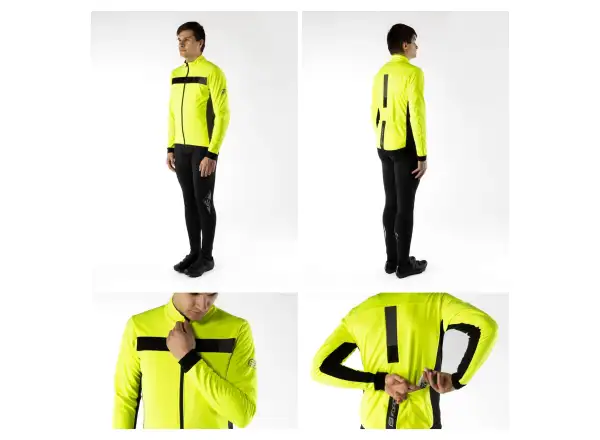 Force Frost softshellowa kurtka fluo/czarna