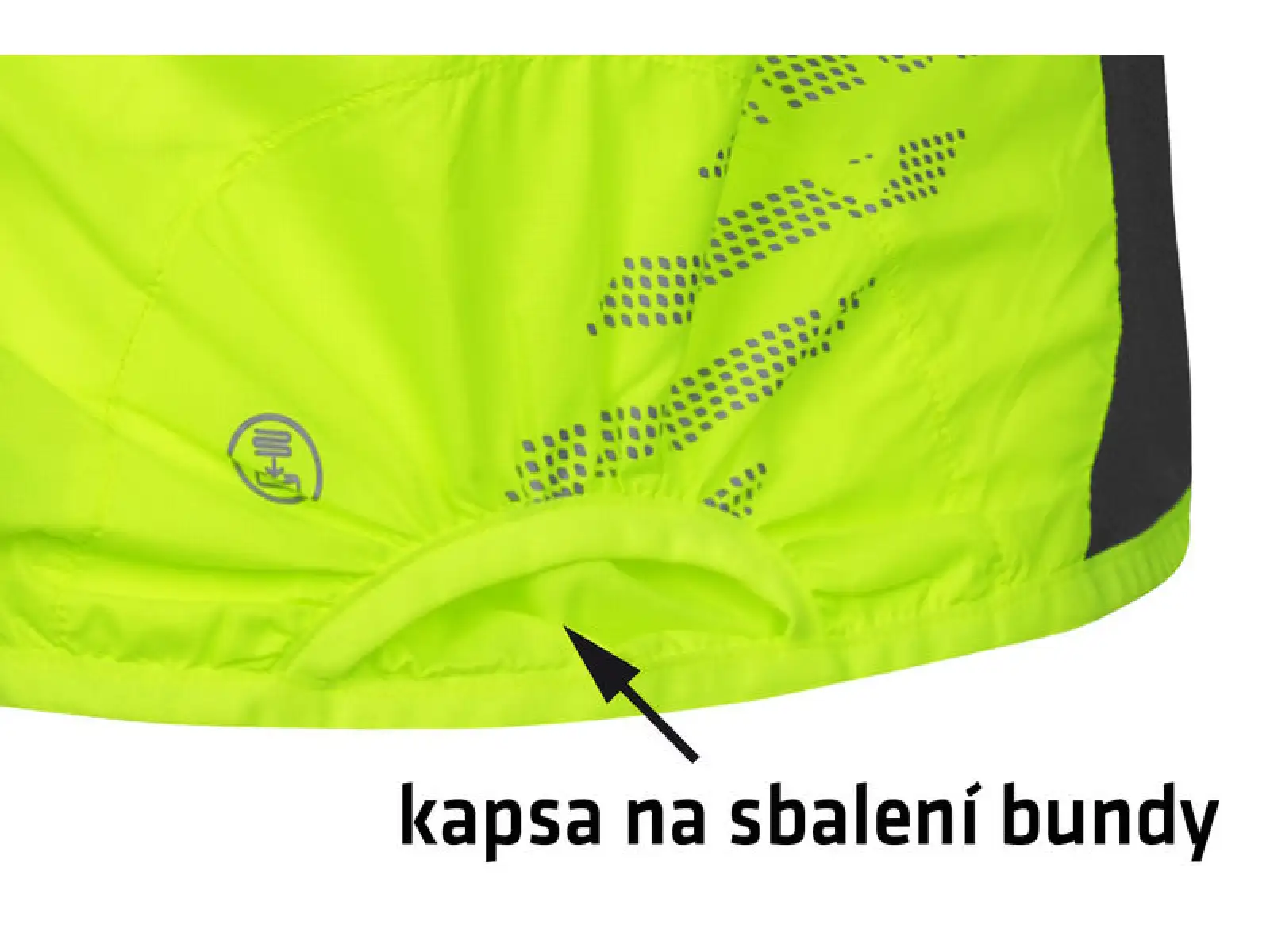 Etape Gloria 2.0 damska kurtka żółta fluo/antracyt
