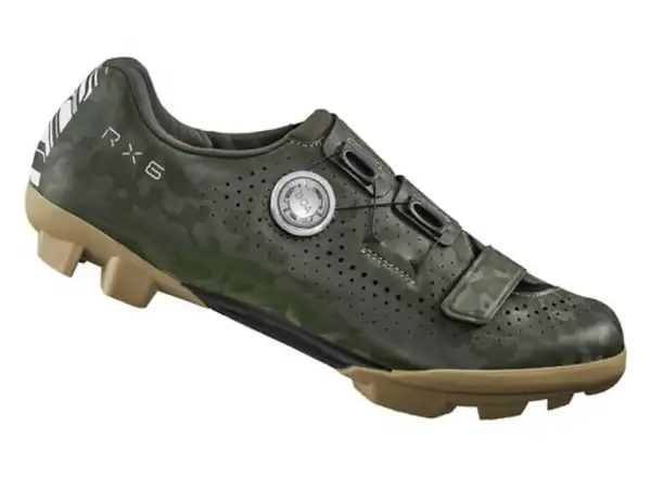 Shimano SH-RX600 męskie gravel buty zielona