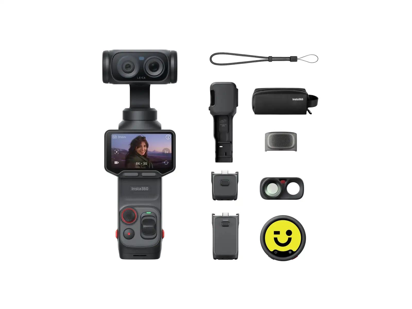 Insta360 Luna Ultra kamera Zestaw Creator Bundle Cosmic Black