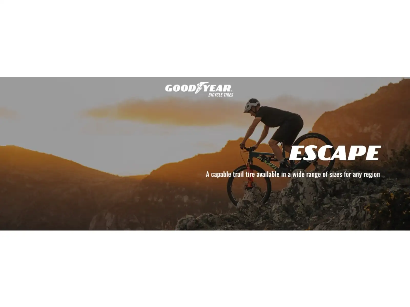 Goodyear Escape Ultimate TC 29" MTB opona kevlar Tan
