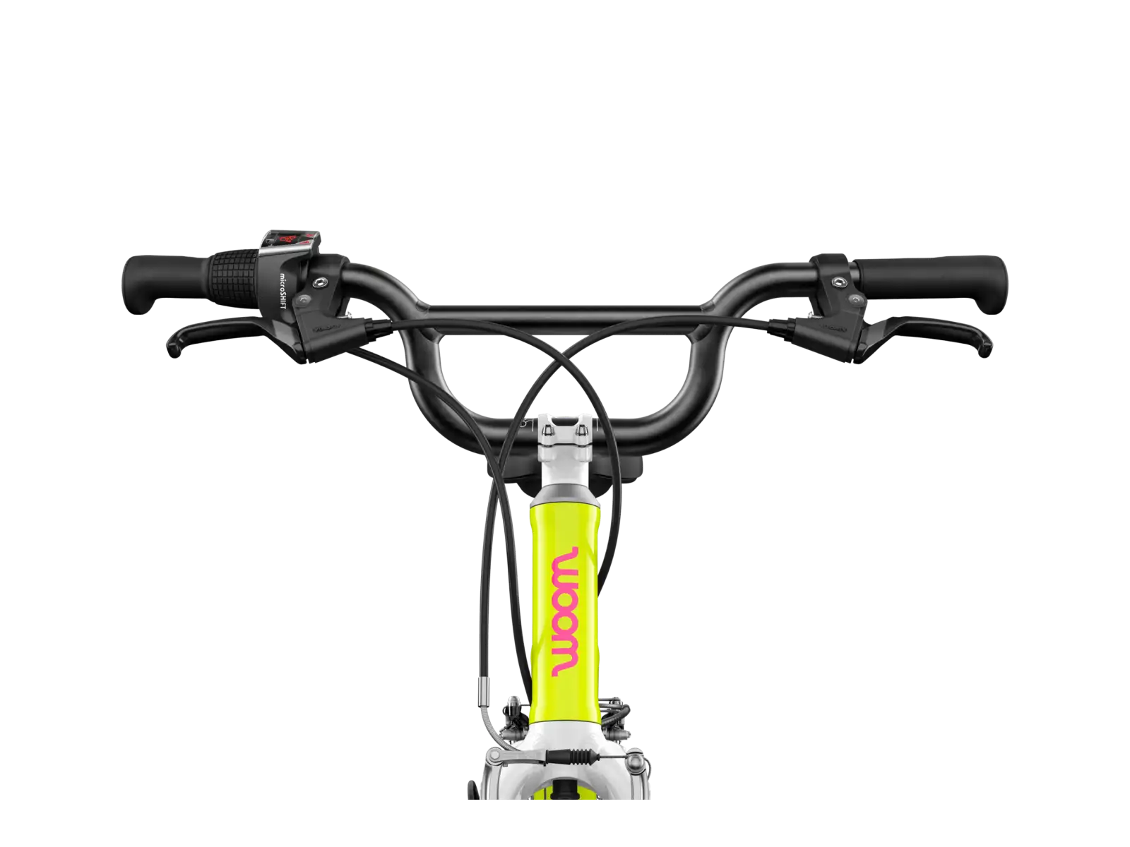 Woom GO 4 rower dziecięcy neon lime