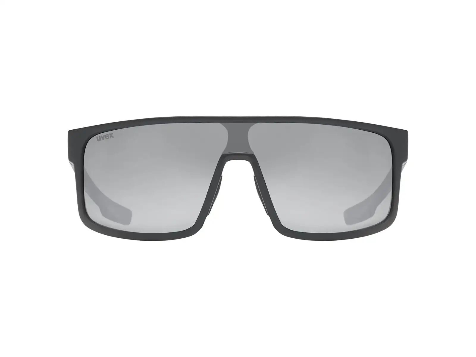 Uvex LGL 51 okulary rowerowe Black Mat/Mirror Silver