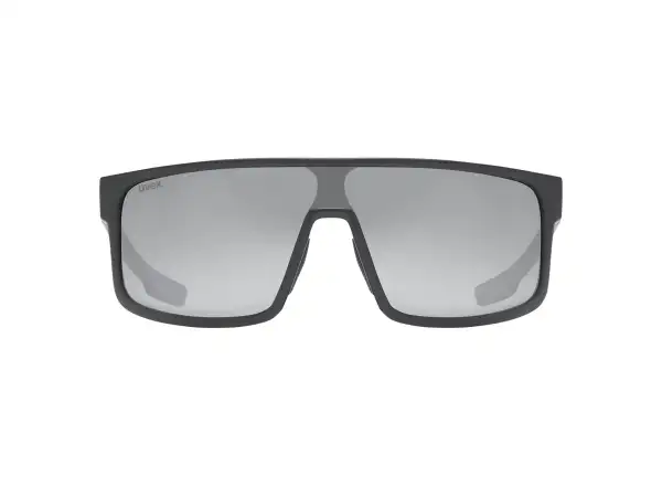 Uvex LGL 51 okulary rowerowe Black Mat/Mirror Silver