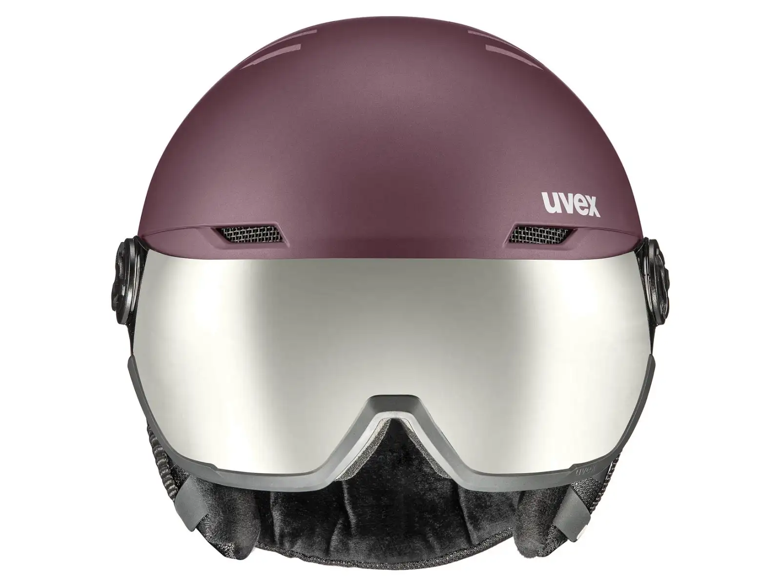 Uvex Wanted Visor kask narciarski bramble/antique rose