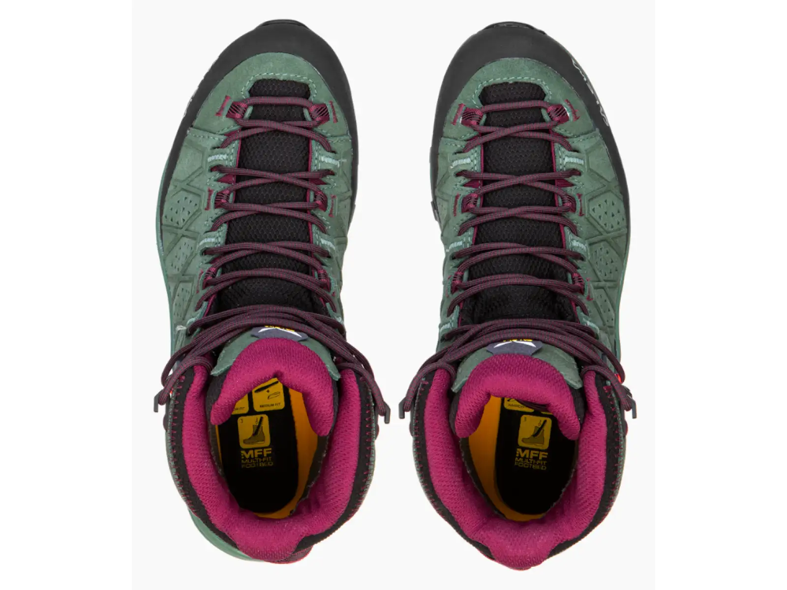 Salewa Alp Trainer 2 Mid GTX damskie buty Duck Green/Rhododendon