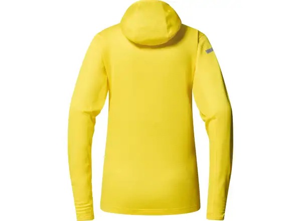 Haglöfs L.I.M Mid Multi Hood damska bluza z kapturem żółta