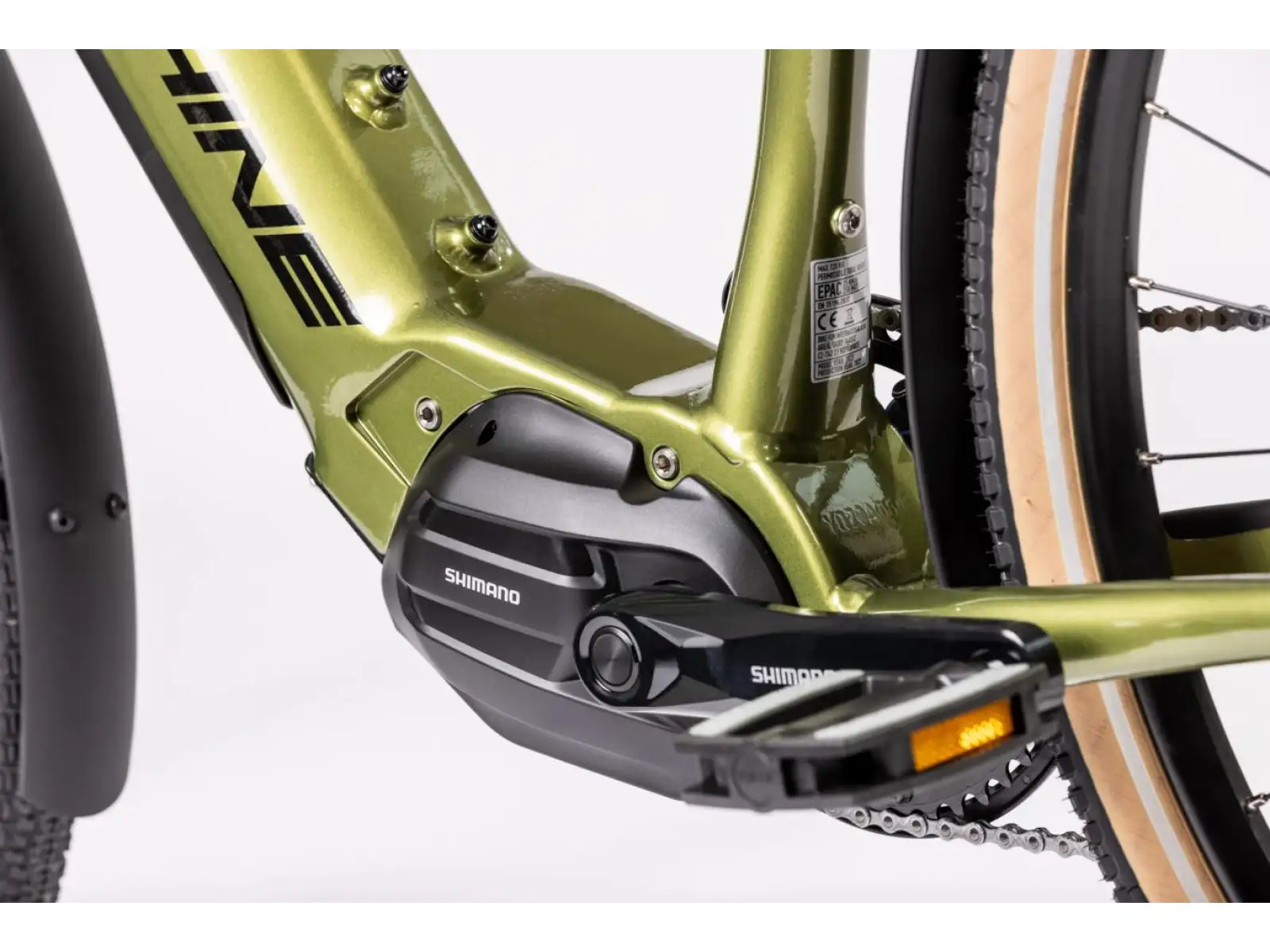 Rock Machine Gravelride e500 gravel rower elektryczny Matte Khaki/Black