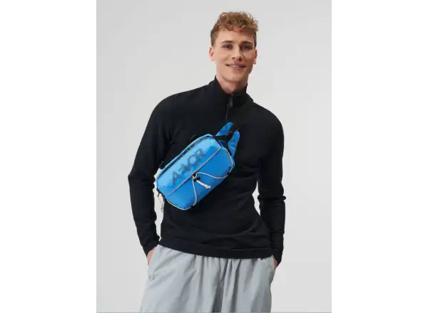 Aevor Bar Bag torba na ramię/nerka/rower kierownica Proof Retro Blue