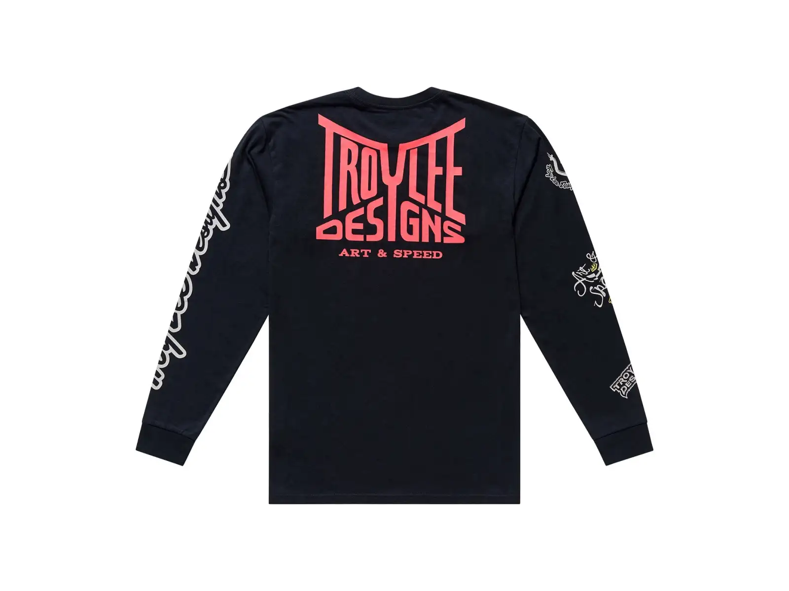 Troy Lee Designs męska koszulka rowerowa długi rękaw Black