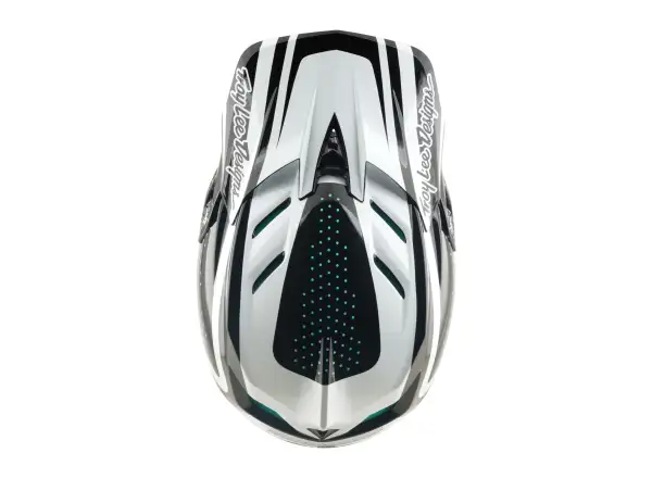 Troy Lee Designs D4 Composite MIPS kask Crest Real Teal