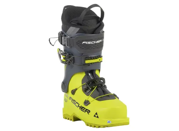Fischer Transalp Pro buty skialpowe yellow/dark blue
