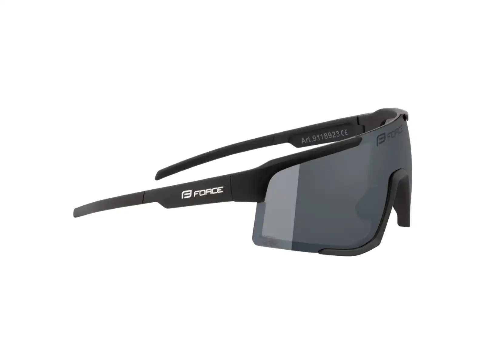 Force Zenith okulary rowerowe czarne/czarne lustrzane szkło