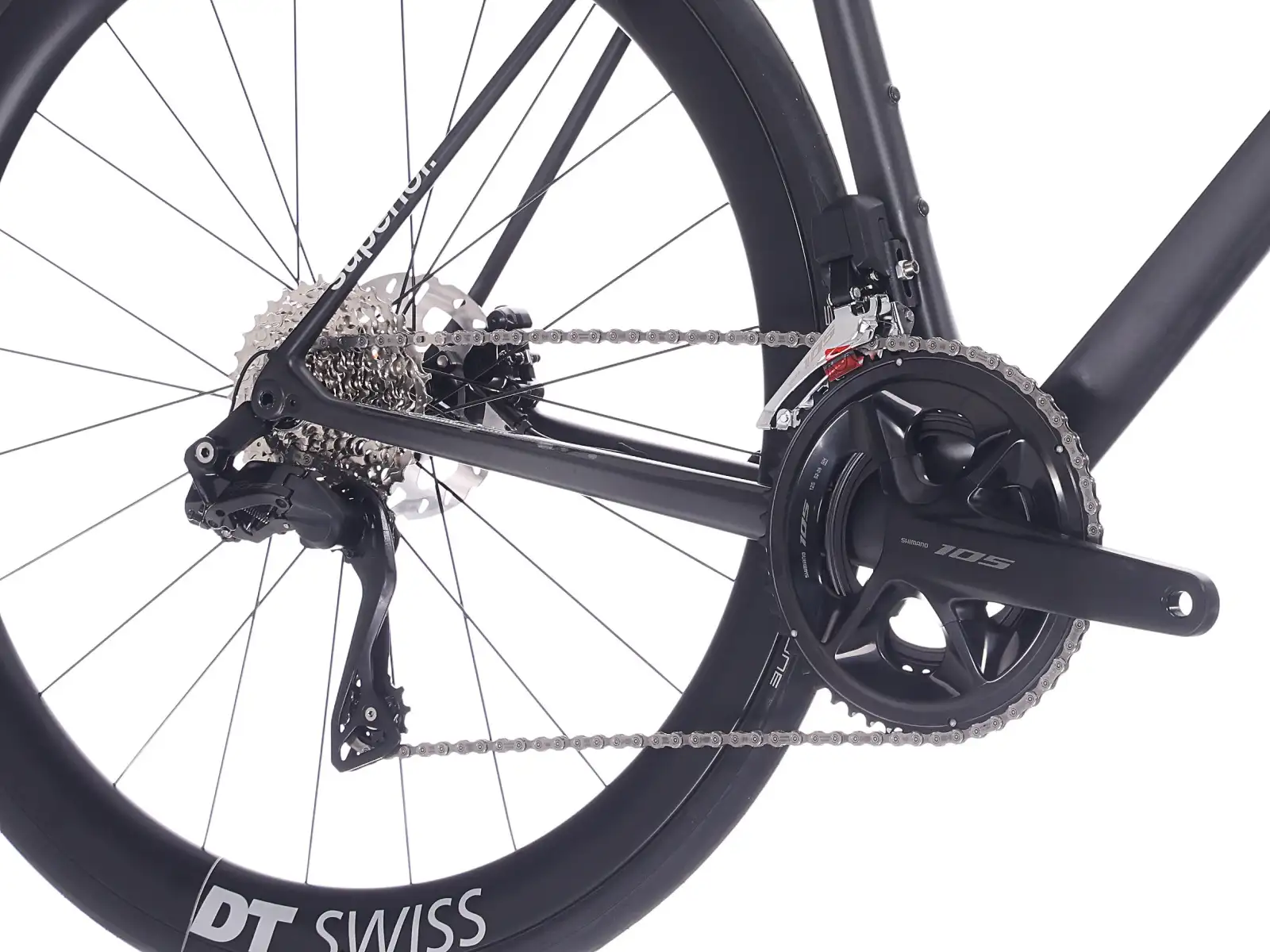 Superior RR 9.6 rower szosowy Matte Carbon / White