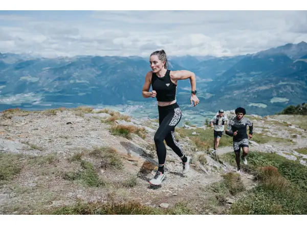 Dynafit Trail 7/8 damskie legginsy do biegania Black Out/Overcast