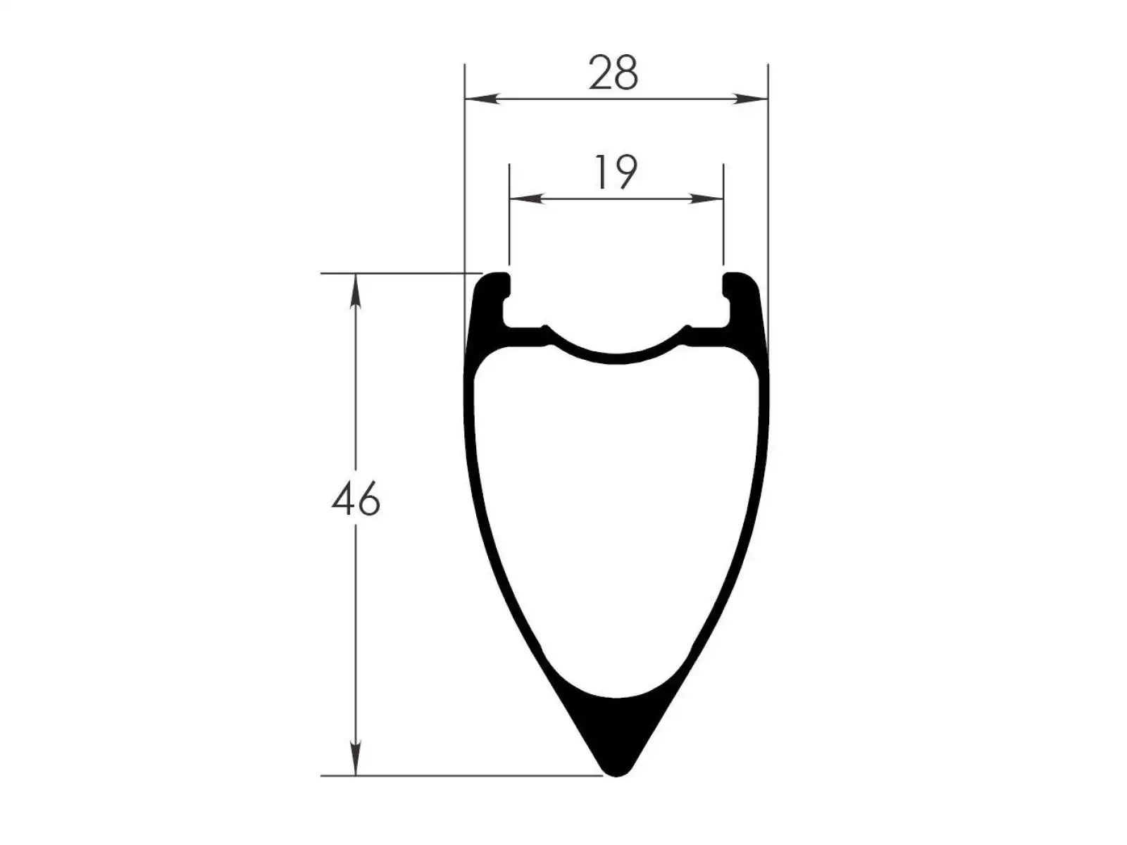 Reynolds Blacklabel Aero 46 DB szosowe zaplecione koła