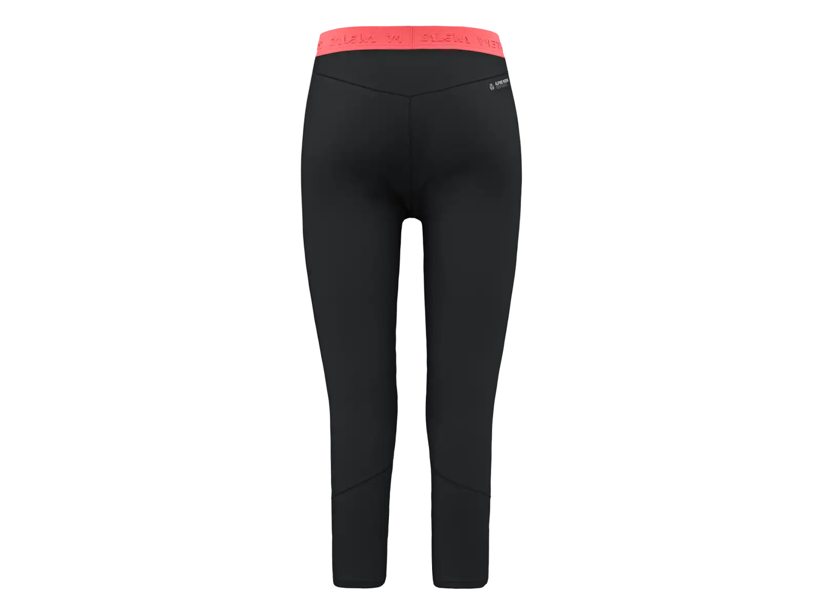 Salewa Cristallo Warm Alpine Merino Responsive damskie legginsy 3/4 Black Out Melange