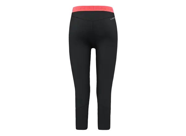 Salewa Cristallo Warm Alpine Merino Responsive damskie legginsy 3/4 Black Out Melange