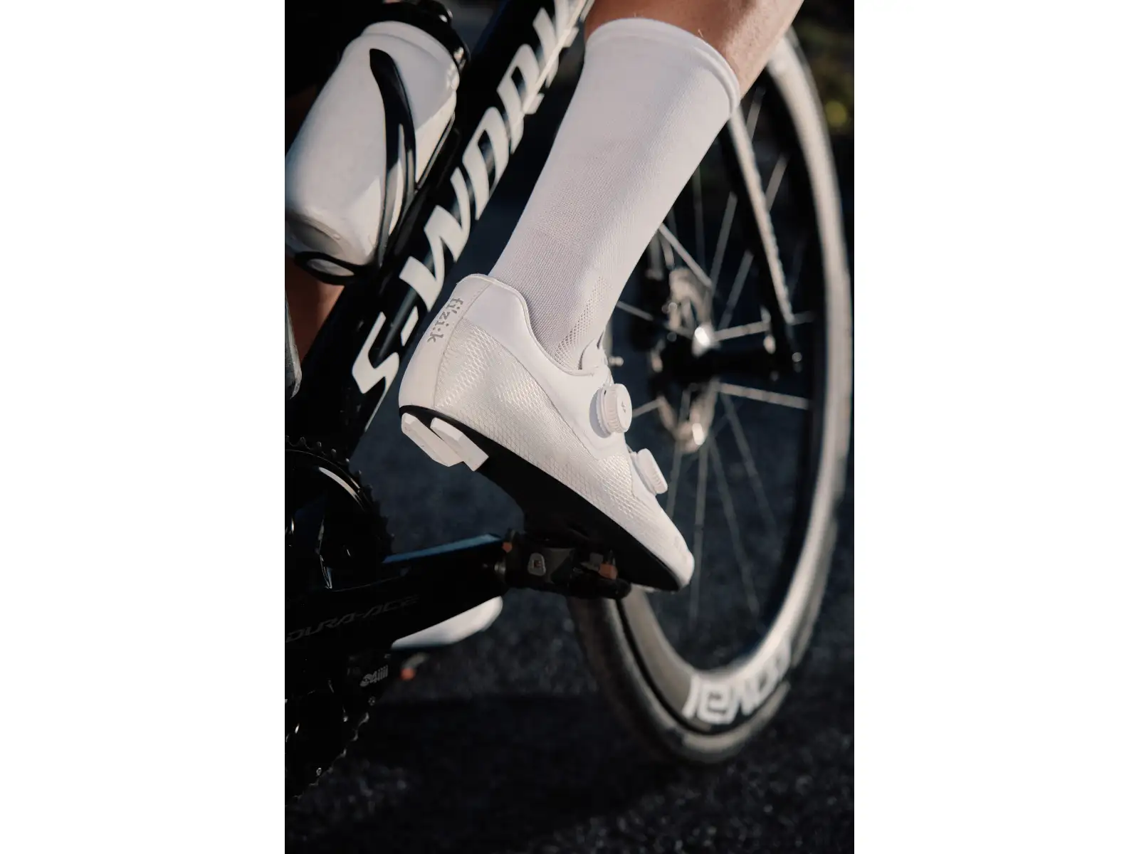 Fizik Tempo Lyra szosowe buty kolarskie White/White