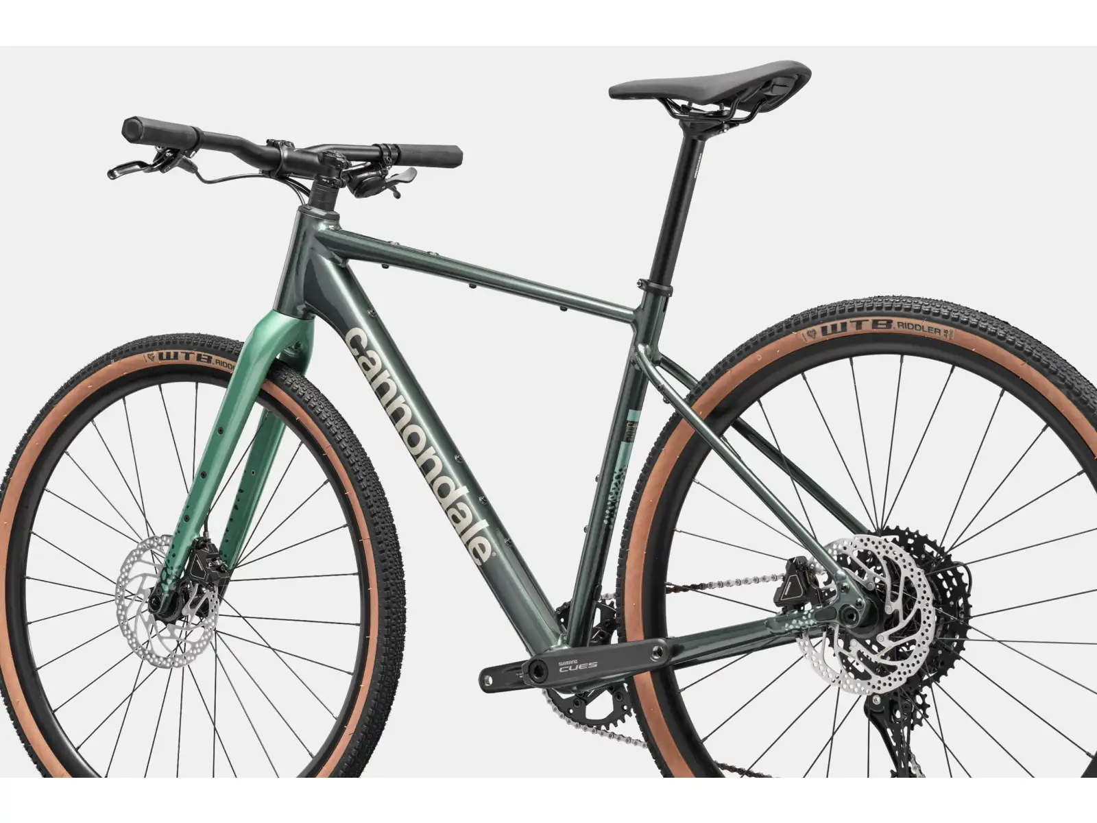 Cannondale Topstone CAAD 3 CUES 1X FlatBar rower gravel Tech Green