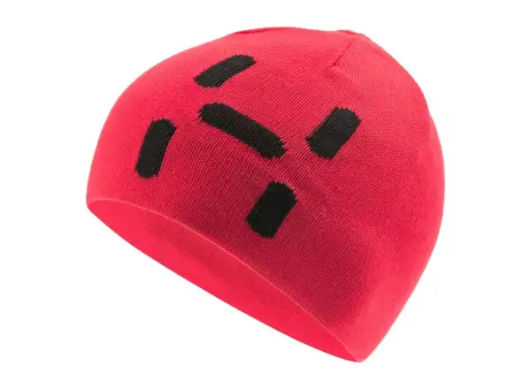 Haglöfs Reversible Logo czapka Scarlet Red/True Black