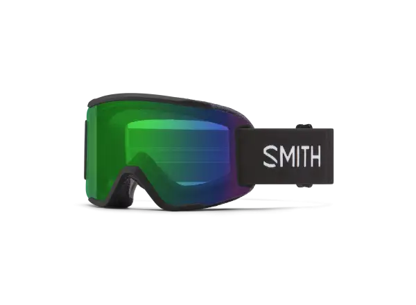 Smith Squad S gogle narciarskie Black / ChromaPop Everyday Green Mirror + Clear