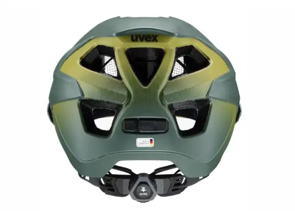 Uvex Quatro Integrale MTB kask Tocsen Forest/Mustard Mat