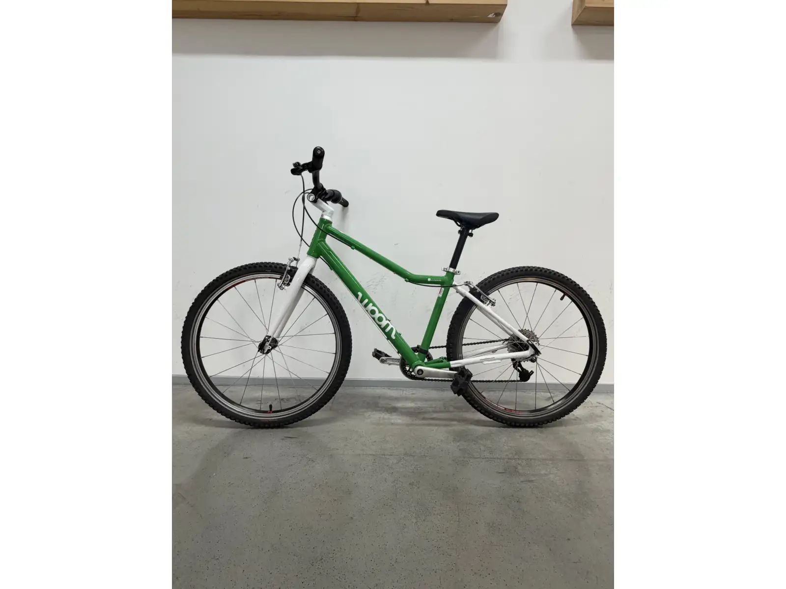 Woom 5 green 24 rower dziecięcy BAZAR