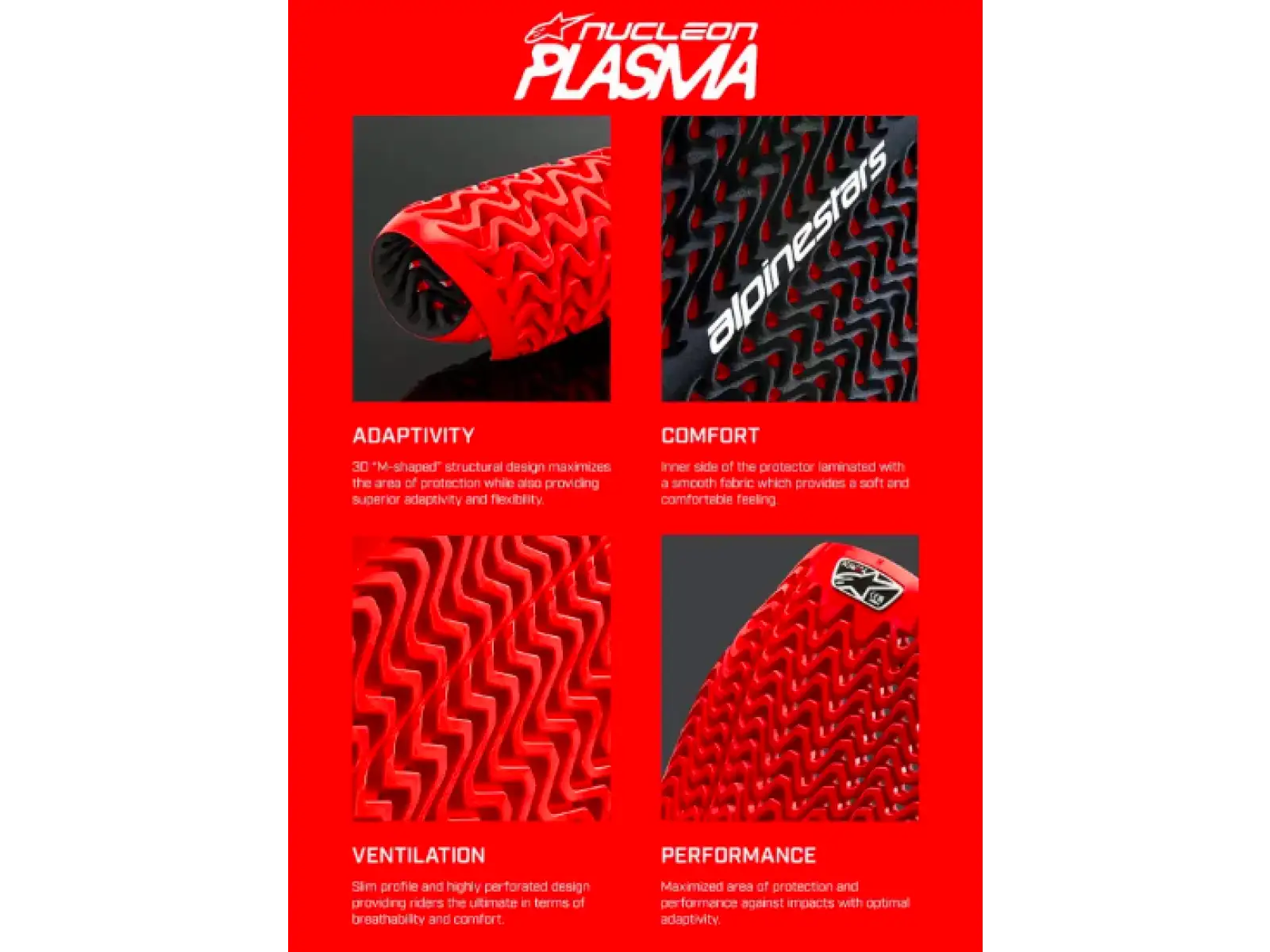 Alpinestars A-Impact Plasma Pro ochraniacze łokci Black/White