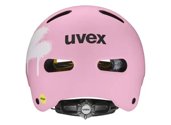 Uvex Kid 4 Style Mips kask dziecięcy Spray Strawberry Matt
