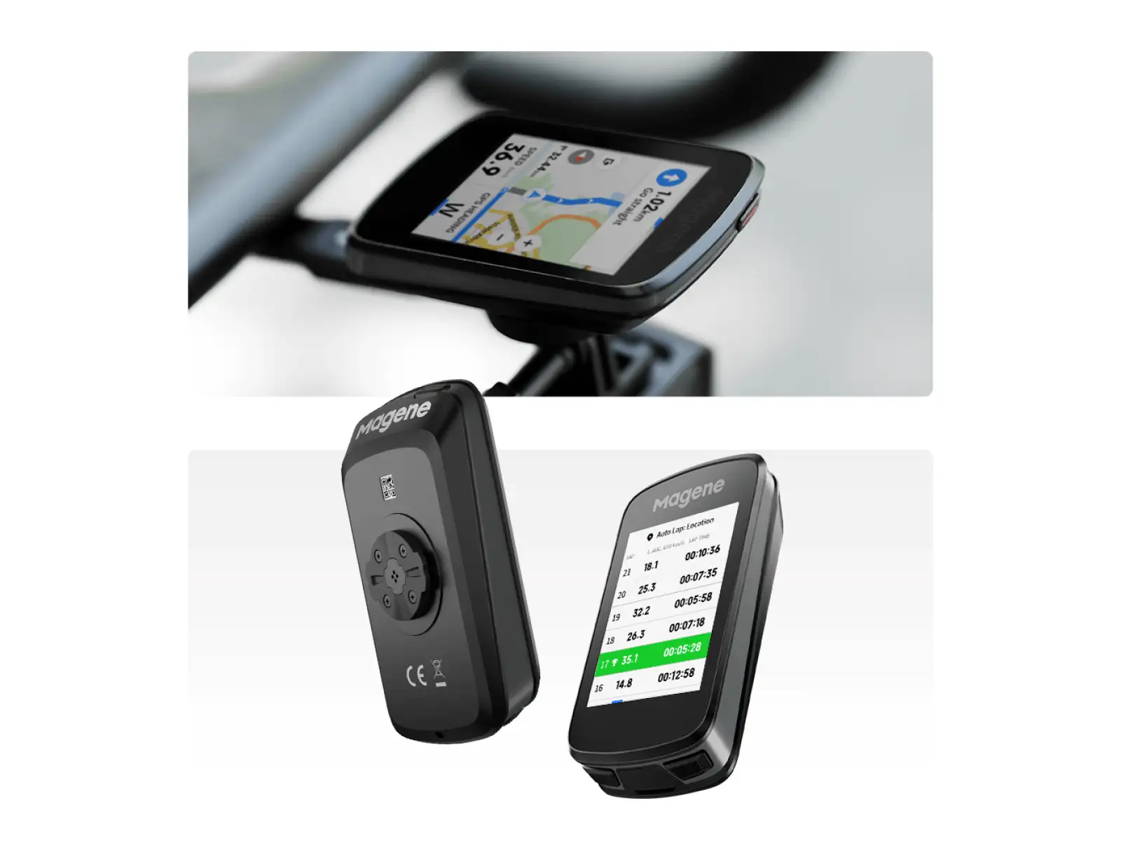 Magene C606 V2 GPS komputer rowerowy