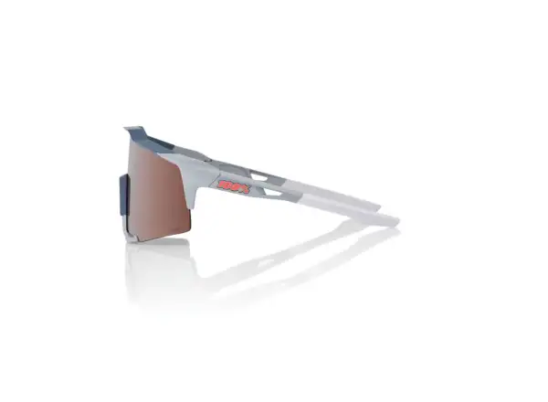100% SPEEDCRAFT HiPER Crimson Silver okulary kamiennoszary/brązowy
