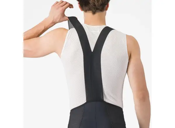 Castelli A/C męskie spodenki z wkładką i szelkami Black