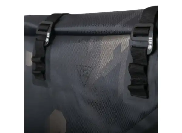 Woho X-Touring Dry torba na ramę 9 l Cyber-Camo Diamond czarna rozm. M