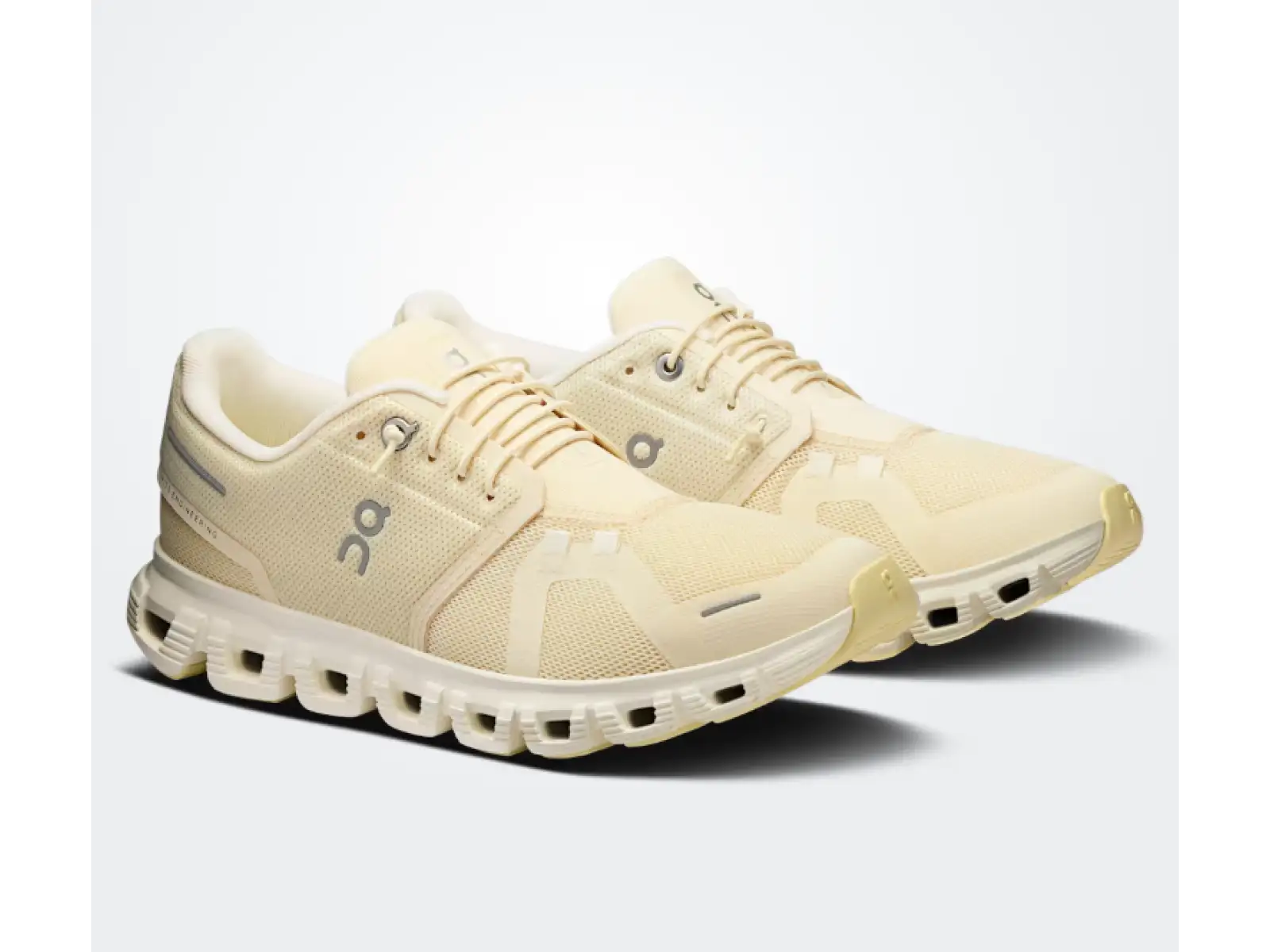 On Cloud 6 damskie buty Castor/Ivory