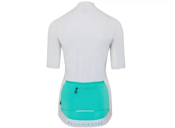 Silvini Mazzana damski dres krótki rękaw Cloud/Ocean