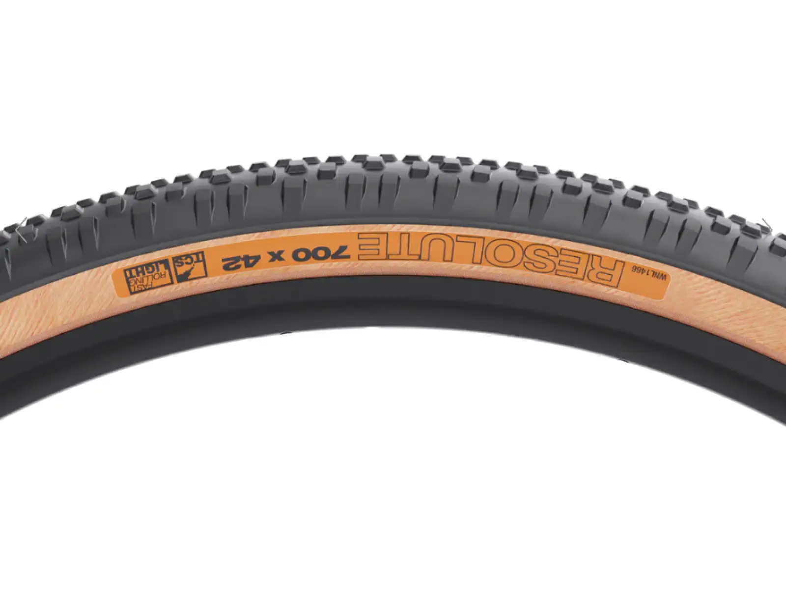 WTB Resolute TCS 28" LFR SG2 gravel opona kevlar czarna/brązowa