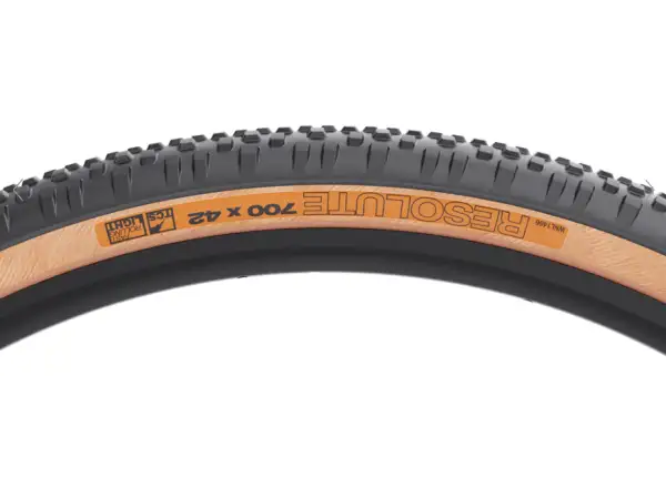 WTB Resolute TCS 28" LFR SG2 gravel opona kevlar czarna/brązowa