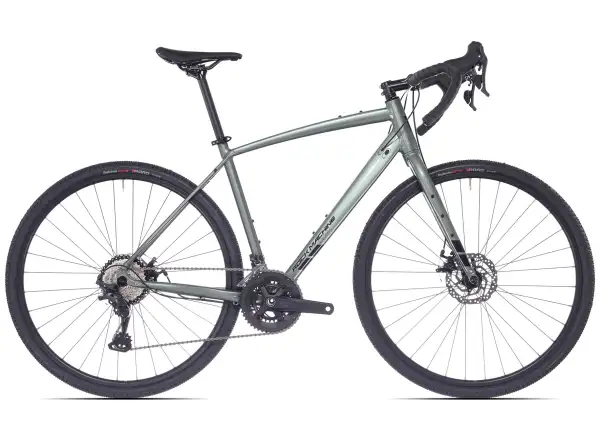 Rock Machine Lukk 40 gravel rower Gloss Granite Green