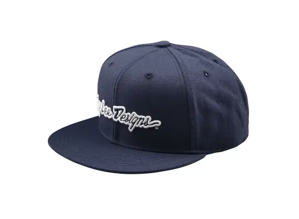 Troy Lee Designs Flat Bill czapka z daszkiem Signature Indigo