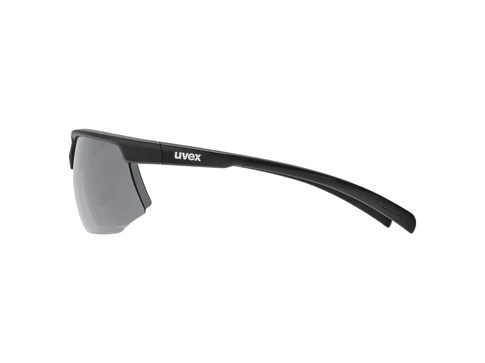Uvex Aerios okulary sportowe Black Matt/Smoke