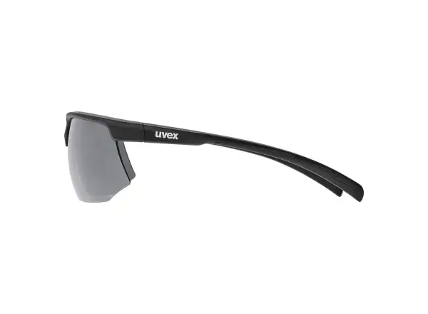 Uvex Aerios okulary sportowe Black Matt/Smoke